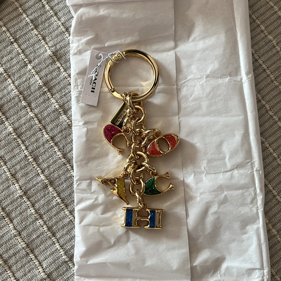 Coach Letters Mix Keyfob - Picture 3 of 5